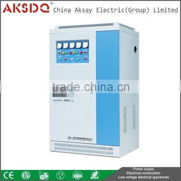 Hot Sale Full Cpooer Three Phase SBW Automatic Compensated Power AC Voltage Stabilizer /WenZhou China