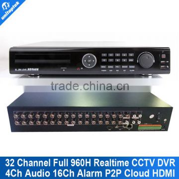 32 Channel HD DVR H.264 Full 960H Standalone 32Ch CCTV DVR P2P Cloud Network HDMI Output