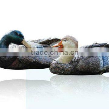 resin decorative duck for garden