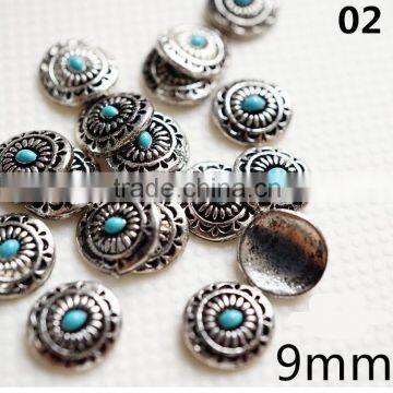 2016 Popular Bohemian Style Nail Art 3D Alloy Metal Decoration Charms