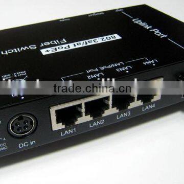 4 Port IEEE 802.3 Af/at +1 Combo (UTP+Fiber) PoE Fiber Switch, MITS Taiwan, PoE Extender, PoE Switch, MDI/MDIX Auto-crossover photo-2