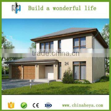 Galvanized steel frame flexible space arrangement precast house prices