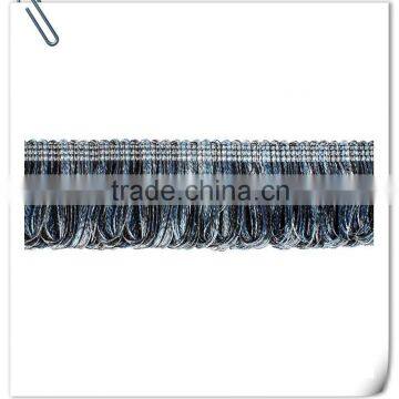 100% POLYESTER THICK BRUSH FRINGE FOR DECORATIVE PILLOW