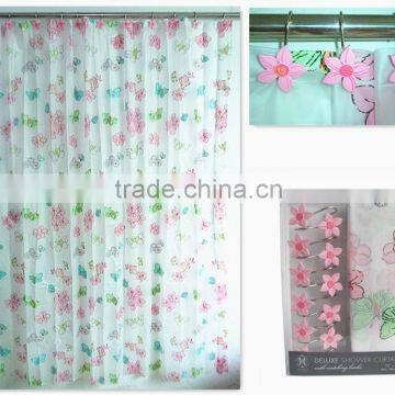 Eco-friendly and Rainbowl Bath PEVA Shower Curtain photo-4
