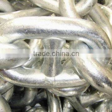 Qingdao Black Painted and HDG Link Chain Manufacturer