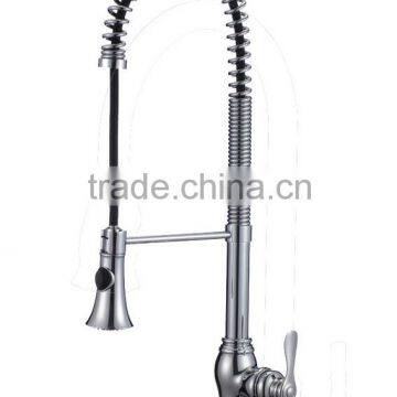Chrome Commercial Style Pre Rinse Kitchen Faucet 8640-CP