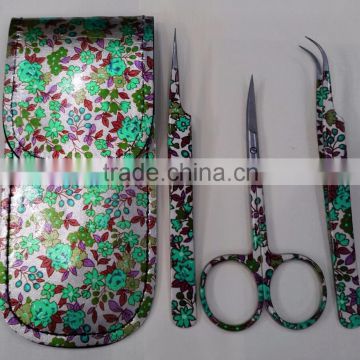 Smart Lash Fixing & Trimming Tweezers & Scissors Kit From ZONA- PAKISTAN