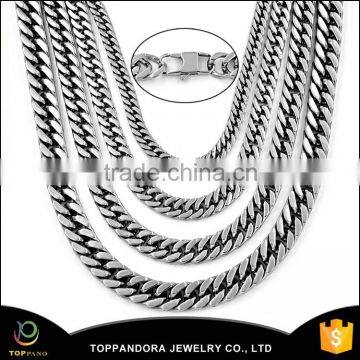 punk jewelry fashion cheapest high quality stainless steel biker chain necklace for men