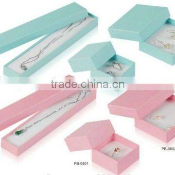 colorful cardboard jewelry box