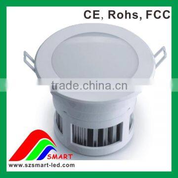 New design round recessed 7w led downlight