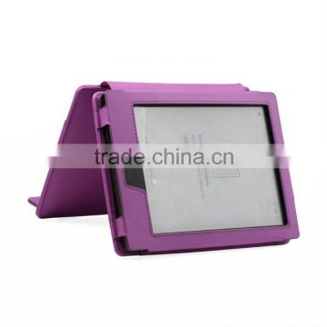 New book style leather case for kobo aura hd case