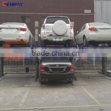 Outdoor on Ground 2 Level and 2 Post Parking Lift for Car