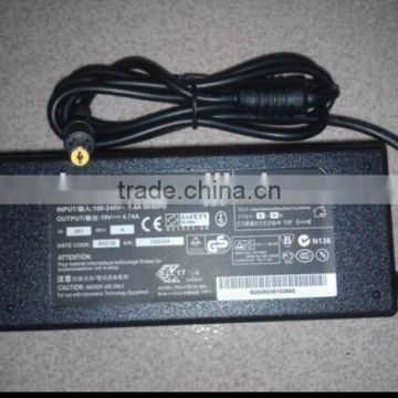 Laptop ac adapter for Ac ER Black, 3 prong 19v 4.74a 90 watt 5.5 x 2.5 mmer Ace rnote 735 735C 750C 760C