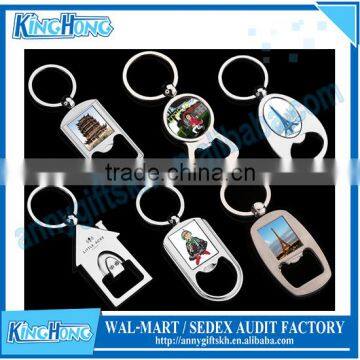 Chrismas gifts novelty bottle opener keychain