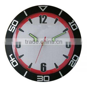 10 inch special desgin plastic 3D wall clock