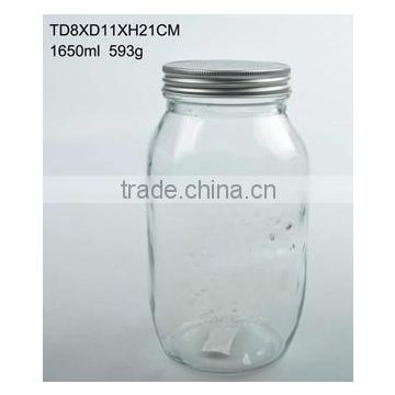 1000ml big mason glass jars glass mason containers