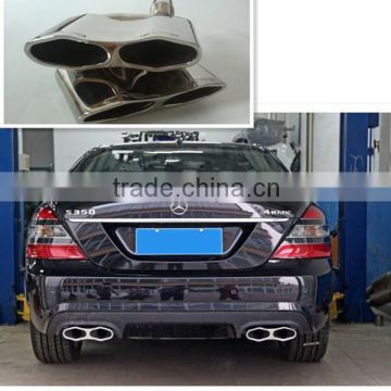 Exhaust muffler tips fit for Benz S-CLASS W221 S65 AMG 07~12style