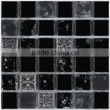 cheap glass crack series mosaic tile for home interior decoration /wallpapers(PMG15L013)