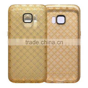Free Sample Mobile Acessories Rhombus Design Soft TPU Phone Case for Sumsung s7 photo-2