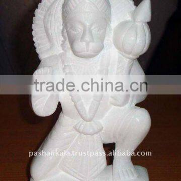 Marble Hanuman Statues