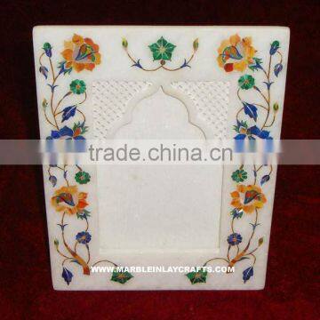 Inlay Marble Stone Handmade Picture Frame