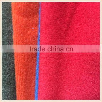 polyester loop velvet shoes lining fabric warp knitted brushed fabric