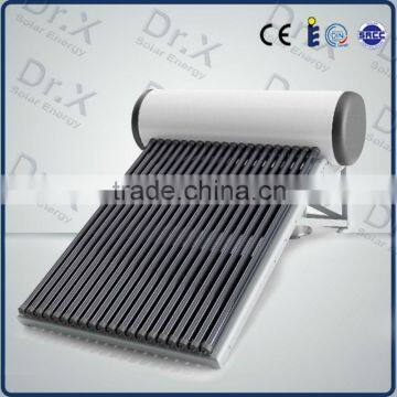 250L heat pipe compact pressurized solar water heater, suitable for cold area