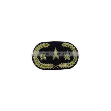 Hand Embroidery Bullion Badge