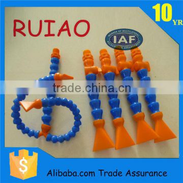 RUIAO adjustable plastic coolant hose cooling pipe flexible gooseneck tube