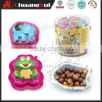 Cartoon Animals Cup Chocolate Biscuits Ball / Animals Chocolate Cookies