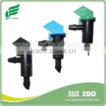 Non Pressure Compensating Flag type Take Apart Dripper for Drip Irrigation