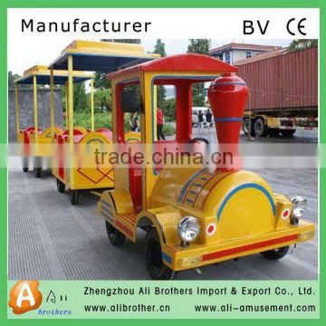 Amusement Park Products equipment Tourist Trackless Train For Sale