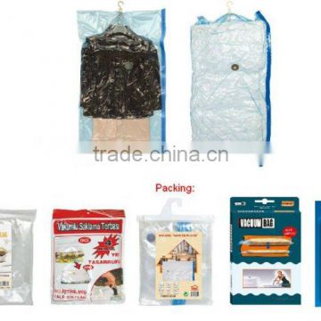 wholesales good quality hanging vacuum compression bag