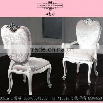 dining room or living room furniture wooden fabric chairs