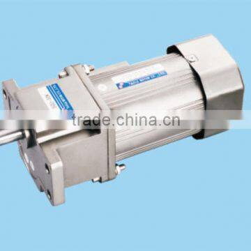 High efficient 6W-400W, ratio 1:3-1:200 gear motor with speed controller, ac gear motor