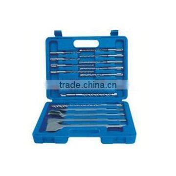 17pcs Electric Hammer Drill Bit and Chisel Set