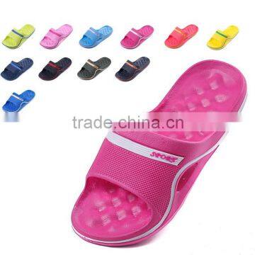 2015 new design men & ladies fashion indoor eva injection slippers