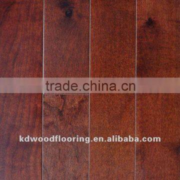 Maple multi layer engineered wood stock flooring