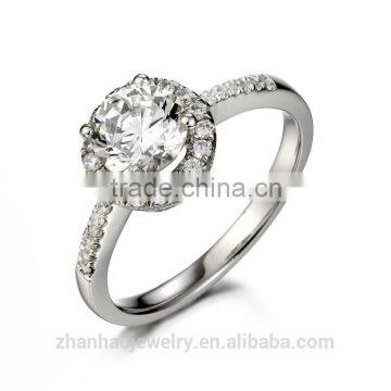 2014 female design ring aaaaa cubic zirconia party ring design