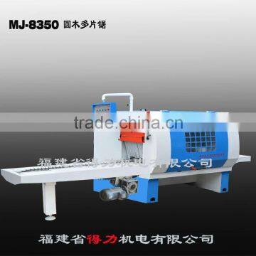 Round Log Multi Blade Saw Machine,MJ 8350
