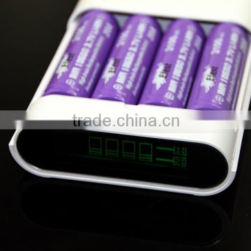 Soshine E3 18650 4pcs 4*18650 DIY power bank 4*18350 battery power bank