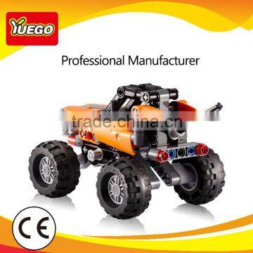 Child Puzzle Plastic Building Blocks Kid Toy X-Mountain ATV photo-3