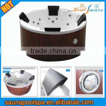 Round outdoor sex massage spa bathtub