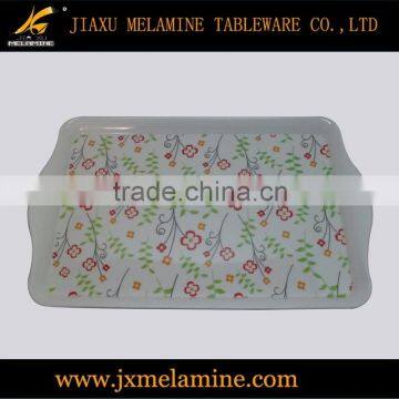 17"melamine handle tray