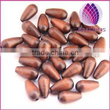 Wholesale Weather Drop Coffee Wood Beads forJewelry Making