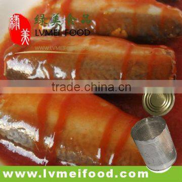 Tasty Canned Mackerel Fish in Tomato Sauce