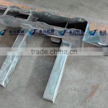 OEM excavator undercarriage track frame