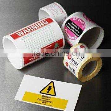 self-adhesive label