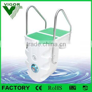 Factory Best wall-hung swimming pool filter with 2pcs filter bags, light, handrail (25m3/h & 35m3/h flow rate)