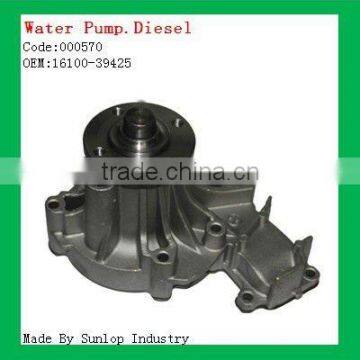 toyota hiace commuter parts hiace Water Pump diesel 16100-39425 water pump for hiace 1610039425